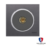 کلید یک پل ویرا مدل آلفا اسپرت مات نوک مدادی(زه استیل)