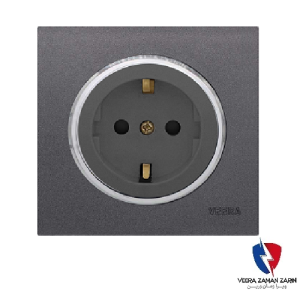 کلید یک پل ویرا مدل آلفا اسپرت مات نوک مدادی(زه استیل)