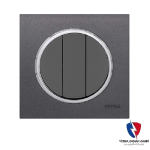 کلید یک پل ویرا مدل آلفا اسپرت مات نوک مدادی(زه استیل)