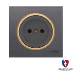 کلید یک پل ویرا مدل آلفا اسپرت مات نوک مدادی(زه طلایی)