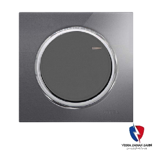 کلید یک پل ویرا مدل آلفا اسپرت گلس نوک مدادی(زه استیل)