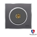 کلید یک پل ویرا مدل آلفا کلاسیک مات نوک مدادی(زه استیل)