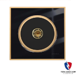 کلید یک پل ویرا مدل شهاب کلاسیک طلایی مشکی