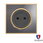 کلید یک پل ویرا مدل آلفا کلاسیک گلس نوک مدادی(زه طلایی)