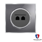 کلید یک پل ویرا مدل آلفا کلاسیک گلس نوک مدادی(زه استیل)