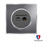 کلید یک پل ویرا مدل آلفا کلاسیک گلس نوک مدادی(زه استیل)