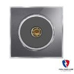 کلید یک پل ویرا مدل آلفا کلاسیک گلس نوک مدادی(زه استیل)