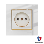 کلید یک پل ویرا مدل امگا سفید طلا سفید