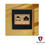 کلید یک پل ویرا مدل امگا طلا طلا مشکی