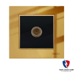 کلید یک پل ویرا مدل امگا طلا طلا مشکی