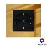 کلید یک پل ویرا مدل امگا طلا طلا مشکی