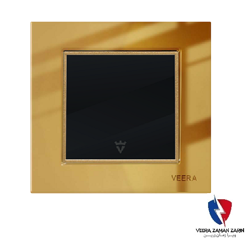 کلید یک پل ویرا مدل امگا طلا طلا مشکی