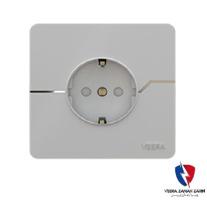 کلید یک پل ویرا مدل T2 سفید