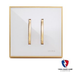 کلید یک پل ویرا مدل شهاب کلاسیک طلایی سفید