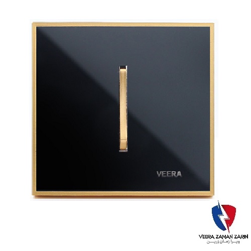 کلید یک پل ویرا مدل شهاب کلاسیک طلایی مشکی