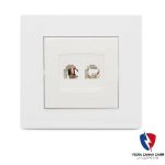 کلید یک پل ویرا ساده سفید