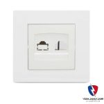 کلید یک پل ویرا ساده سفید