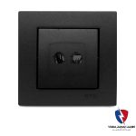 کلید یک پل ویرا ساده مشکی