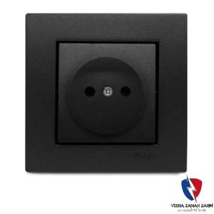 کلید یک پل ویرا ساده مشکی