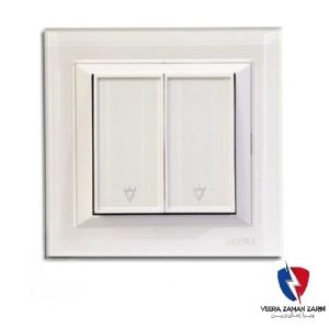 کلید یک پل ویرا مدل پرو اسپرت سفید سفید