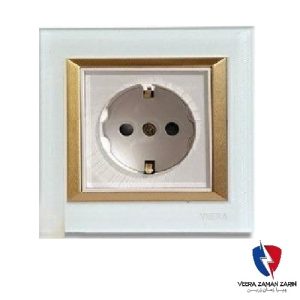 کلید یک پل ویرا مدل پرو اسپرت طلایی سفید