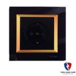 کلید یک پل ویرا مدل پرو اسپرت طلایی مشکی