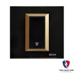 کلید یک پل ویرا مدل پرو اسپرت طلایی مشکی