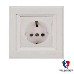 کلید یک پل ویرا مدل پرو کلاسیک سفید سفید