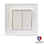 کلید یک پل ویرا مدل پرو کلاسیک سفید سفید