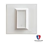 کلید یک پل ویرا مدل پرو کلاسیک سفید سفید