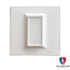 کلید یک پل ویرا مدل پرو کلاسیک سفید سفید