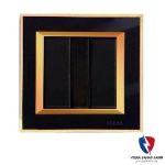 کلید یک پل ویرا مدل پرو کلاسیک طلایی مشکی