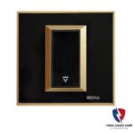 کلید یک پل ویرا مدل پرو کلاسیک طلایی مشکی