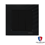 کلید یک پل ویرا مدل کریستال مشکی