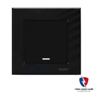 کلید یک پل ویرا مدل کریستال مشکی